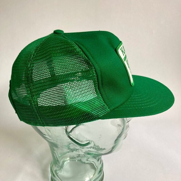 Vintage Kaiser Agriculture Chemicals Snapback Hat Trucker's Estech Harvest King - Picture 5 of 7